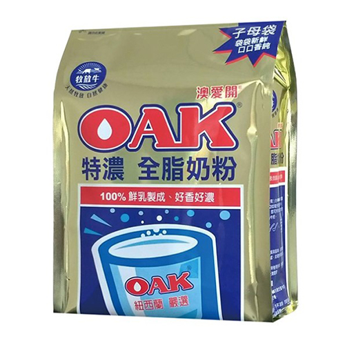 OAK特濃全脂奶粉1.4kg【愛買】 product thumbnail 2