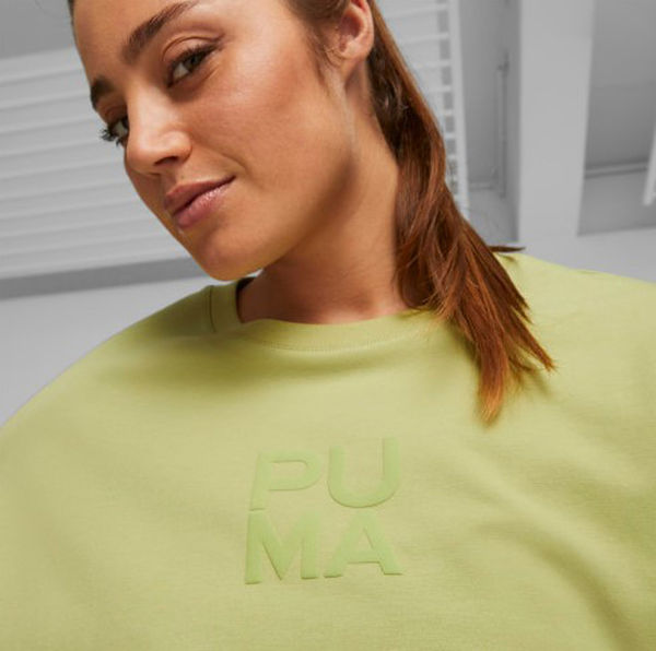 PUMA 短T 流行系列 INFUSE 綠 寬鬆 短袖 T恤 女 62144353 product thumbnail 2