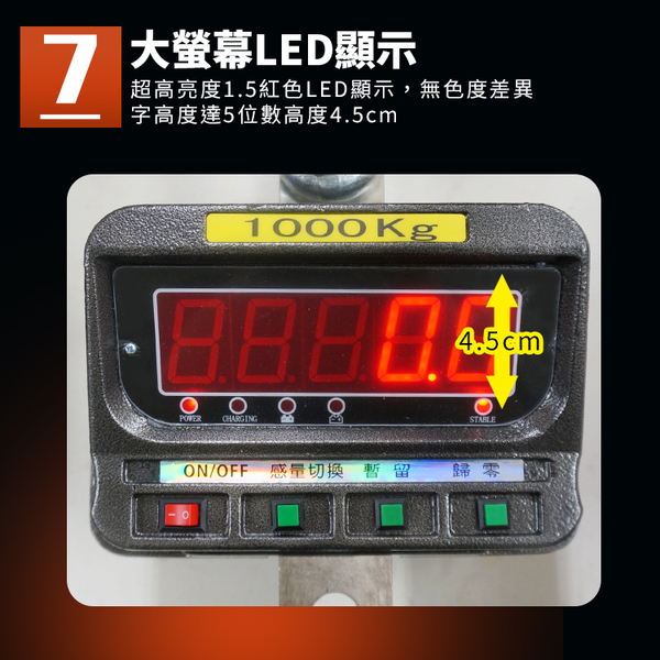 hobon 電子秤 HKT 工業型電子吊秤 5T 附遙控器 product thumbnail 9
