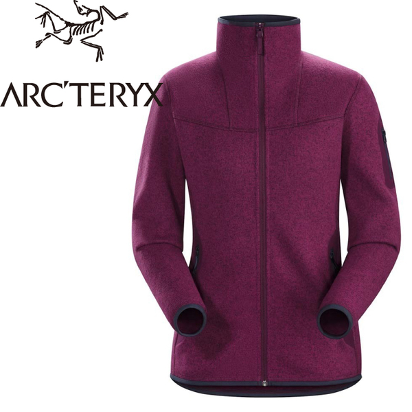 【ARC TERYX 始祖鳥 女款 Covert 刷毛外套《淡泉德拉紫》】15377/羊毛/保暖/夾克