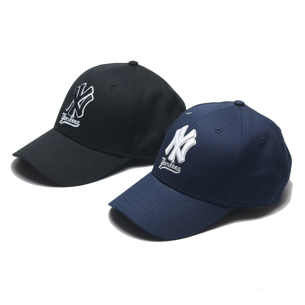 New Era 帽子9TWENTY Mini MLB 男女款深藍紐約洋基棒球帽老帽基本款