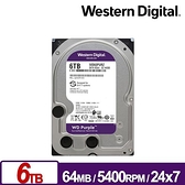 WD 威騰 6TB 紫標 監控系統 硬碟 SATA 64M 5400轉 三年保 WD62PURZ WD60PURZ新款