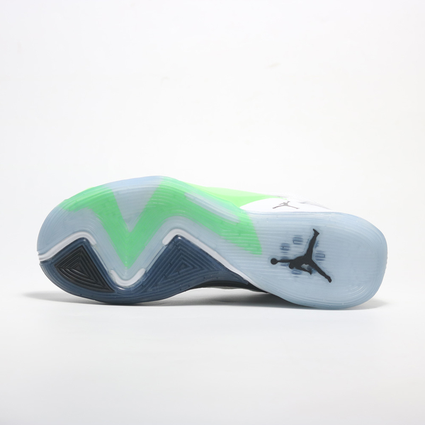 NIKE 籃球鞋 JORDAN LUKA 2 PF 白螢光綠 緩震 實戰鞋 男 DX9012-103 product thumbnail 5