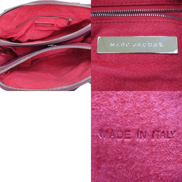 【二手名牌BRAND OFF】MARC JACOBS 馬克賈伯 紫色 牛皮 手提包 product thumbnail 5