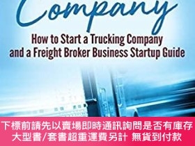 二手書博民逛書店英文原版罕見Trucking Company: How to Start a Trucking Company a