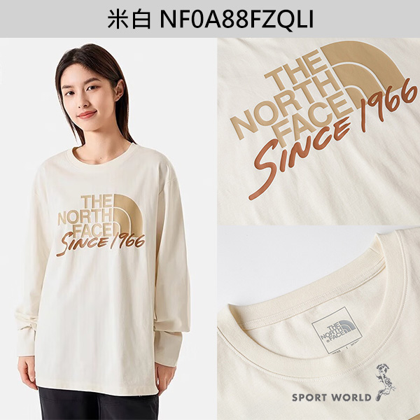 The North Face 北面 長袖上衣 男裝 女裝 棉質 印花【運動世界】NF0A88FZJK3/NF0A88FZLK5/NF0A88FZQLI product thumbnail 8