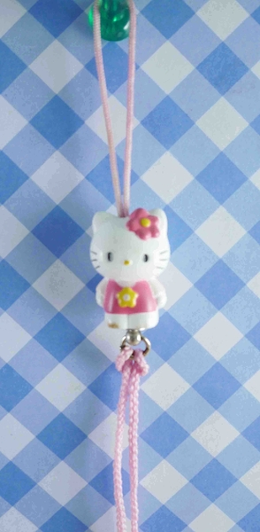 【震撼精品百貨】Hello Kitty 凱蒂貓~KITTY手機提帶-粉方塊