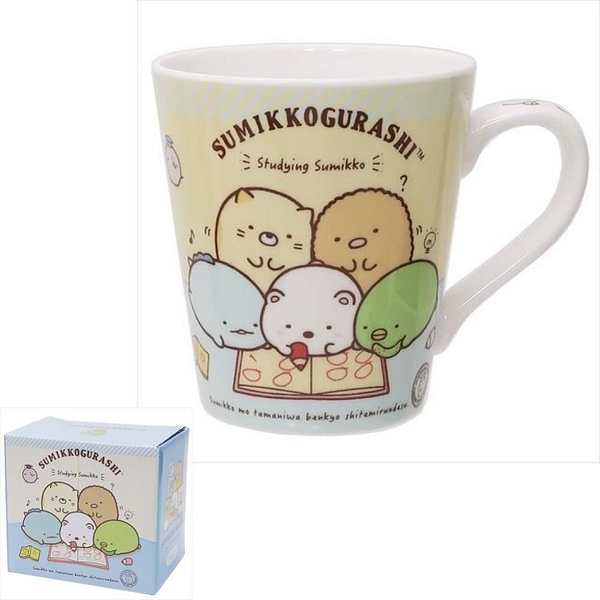 【震撼精品百貨】角落生物 Sumikko Gurashi~SAN-X~角落生物 陶瓷馬克杯(250ML)-畫畫*08140