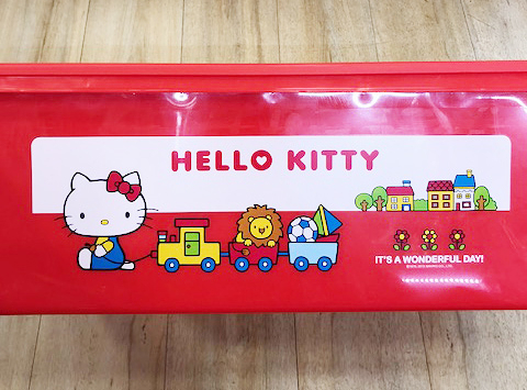 【震撼精品百貨】Hello Kitty 凱蒂貓~凱蒂貓 HELLO KITTY置物箱(30L)-紅色