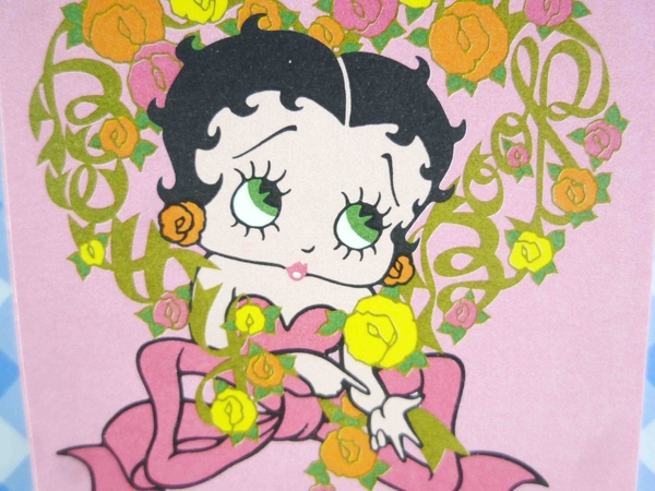 【震撼精品百貨】Betty Boop_貝蒂~便條本-粉玫瑰 product thumbnail 3