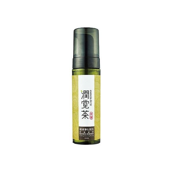 茶寶潤覺茶 輕感淨化茶籽潔顏慕斯(200ml)【小三美日】