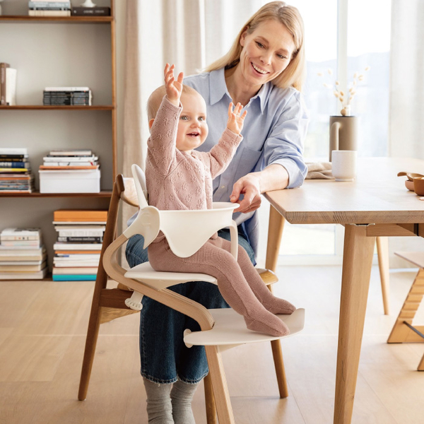 Stokke Nomi 多階段成長椅-經典必備組(多款可選)主體+護圍+餐盤(櫸木款) product thumbnail 7