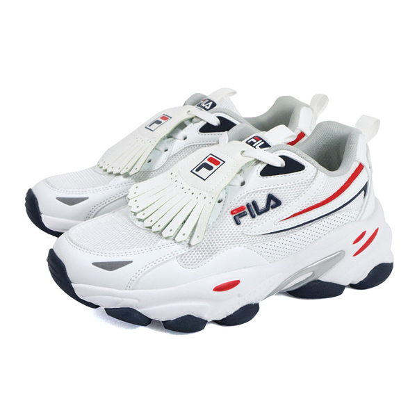 FILA TASSEL 復古運動鞋 老爹鞋 女鞋 白色 5-J318Y-123 no316