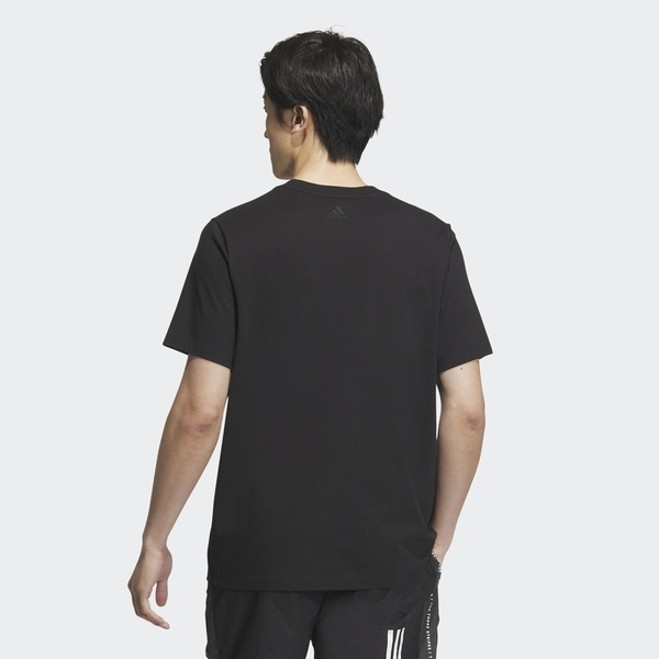 Adidas TH REF TEE 男款 黑色 圓領短袖T恤 IA8095【KAORACER】 product thumbnail 3