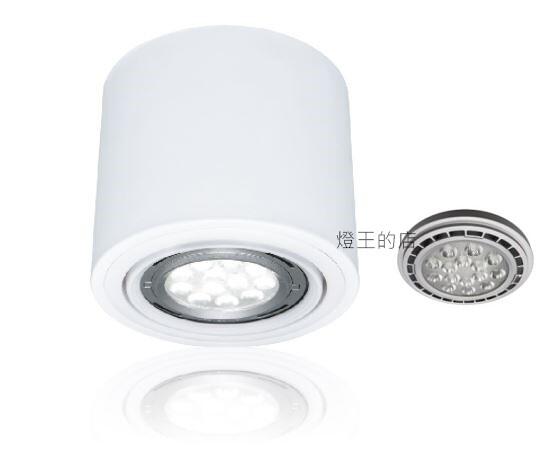 【燈王的店】舞光 LED AR111 9W筒燈 白框/黑框(附LED免驅9W杯燈) LED-25002-9W product thumbnail 2