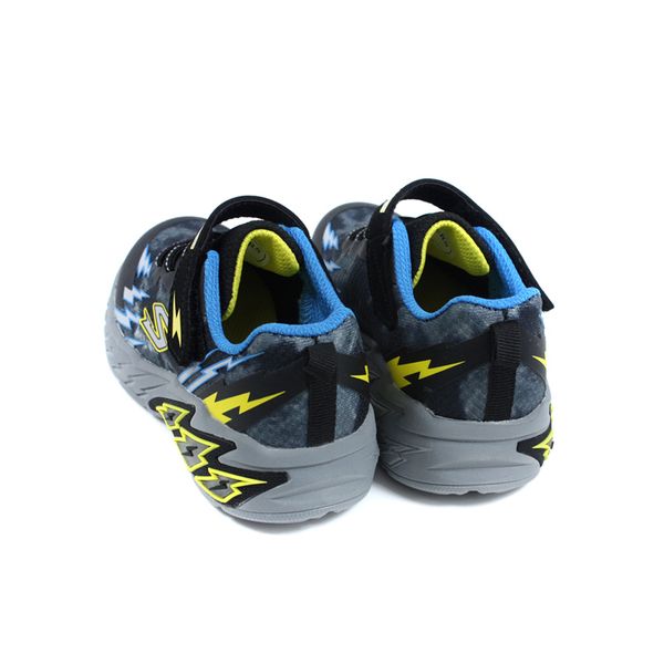 SKECHERS S Lights 運動鞋 電燈鞋 魔鬼氈 小童 童鞋 黑色/閃電 400150NBKBL no459 product thumbnail 2