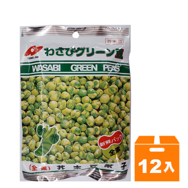 統記豆果子 芥末130g (12入)/組【康鄰超市】