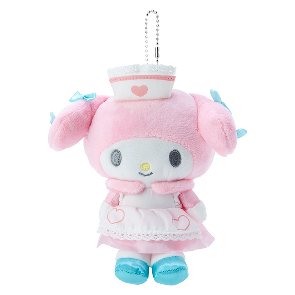 【震撼精品百貨】My Melody 美樂蒂~日本三麗鷗SANRIO美樂蒂絨毛吊飾/鑰匙圈(護士)*42727