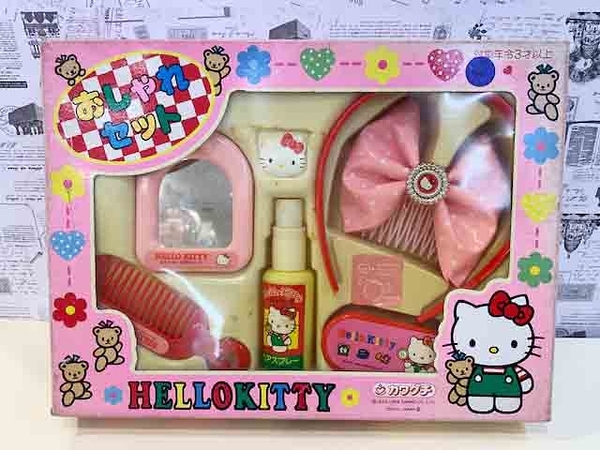 【震撼精品百貨】Hello Kitty 凱蒂貓-三麗鷗 kitty 化妝飾品玩具#34314