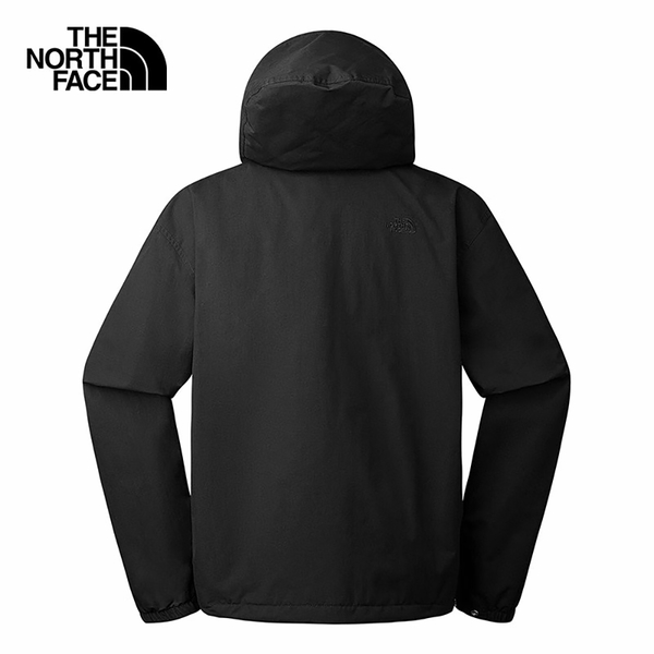 The North Face 北面 男裝 連帽外套 衝鋒衣 防風 防水 黑【運動世界】NF0A7W7FUK2 product thumbnail 6