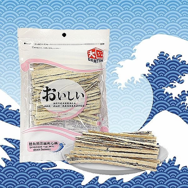 大田海洋 鱈魚黑芝麻夾心絲(60g)【小三美日】 DS020642