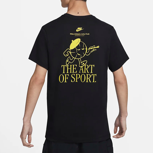 NIKE AS M NSW TEE ART IS SPORT LBR 男短袖上衣 棉 黑 休閒衣 品牌服 百搭款 KAORACER FB9799010 product thumbnail 2