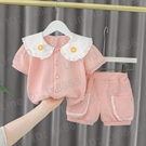 女童套裝 夏季兒童衣服小孩嬰兒韓范童裝時髦洋氣寶寶夏裝【快速出貨】