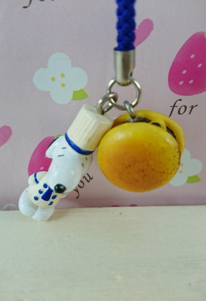 【震撼精品百貨】史奴比Peanuts Snoopy ~手機吊飾_麵包 product thumbnail 2