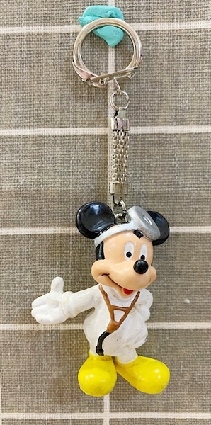 【震撼精品百貨】Micky Mouse_米奇/米妮 ~造型鑰匙圈~米奇醫生#01004