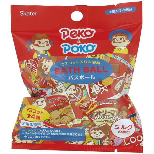 小禮堂 Peko 不二家 沐浴球 玩具全四款隨機出貨