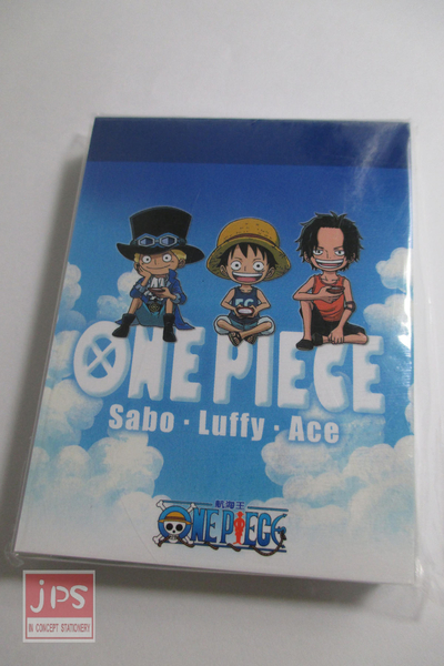 航海王one Piece 隨身迷你筆記本三兄弟krt 久品上文具 Yahoo奇摩超級商城