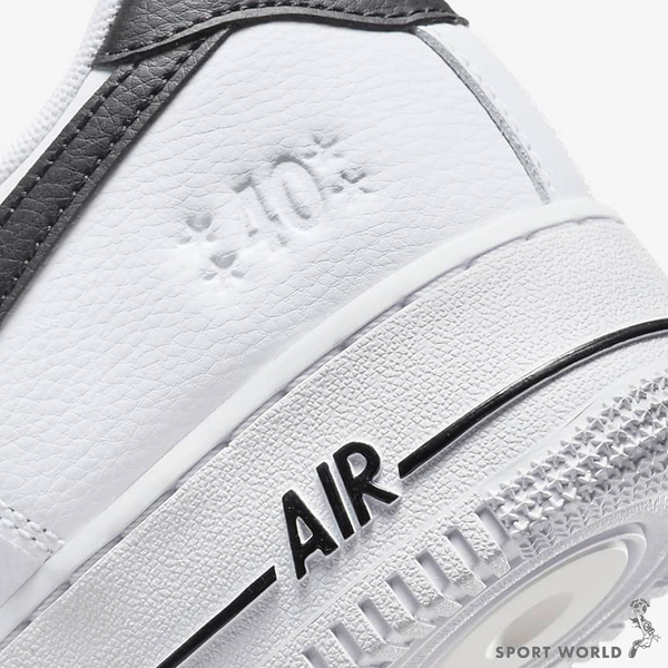 【現貨】NIKE Air Force 1 男鞋 女鞋 休閒鞋 40週年 壓印 金扣 白 黑 DQ7658-100 product thumbnail 8