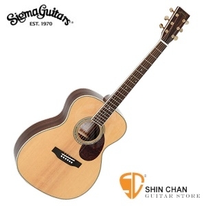 Sigma OMM-4 單板民謠吉他（OMM4/雲杉面單板/經典OM桶身） 附贈吉他袋