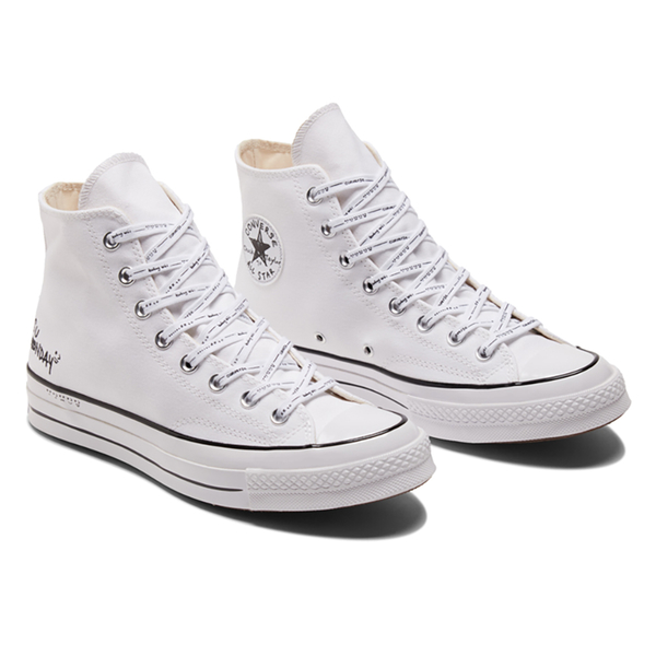 【下殺】Converse 男鞋 女鞋 休閒鞋 帆布鞋 高筒 Chuck 70 HI 手繪風【運動世界】A03751C