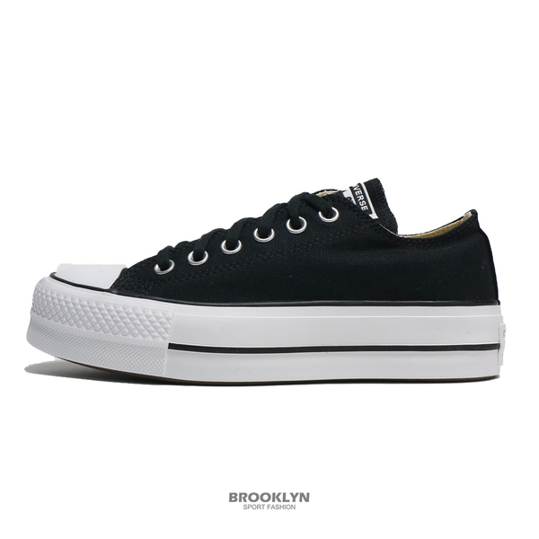 CONVERSE 帆布鞋 CHUCK TAYLOR ALL STAR LiIFT 增高 黑色 低筒 女(布魯克林) 560250C product thumbnail 4