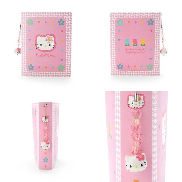 【震撼精品百貨】Hello Kitty_凱蒂貓~日本Sanrio三麗鷗 KITTY迷你相片收納本(復古千鳥格)*27631