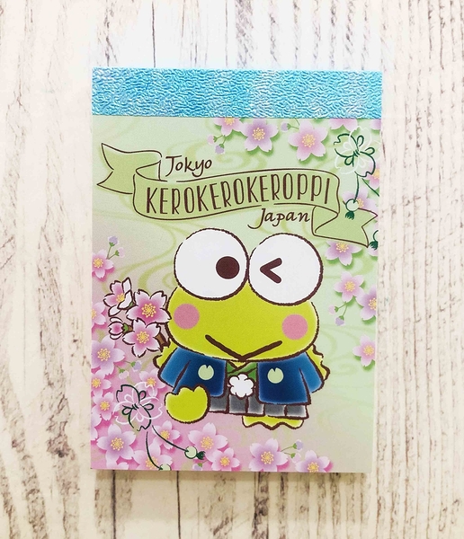 【震撼精品百貨】KeroKeroKeroppi 大眼蛙~日本三麗鷗Sanrio大眼蛙迷你便條*26644