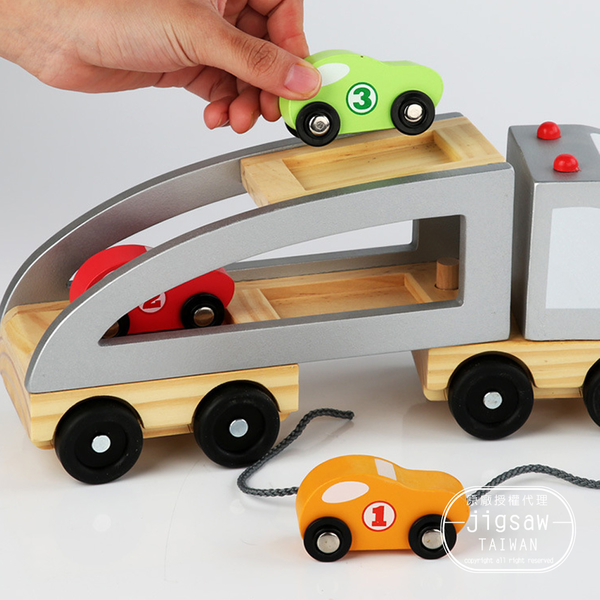 Jigsaw 兒童玩具車 交通運輸車/雙層卡車 product thumbnail 2