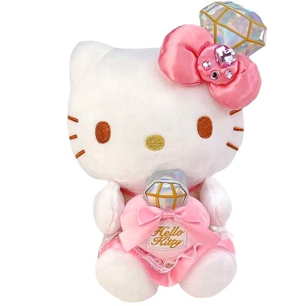 【震撼精品百貨】凱蒂貓_Hello Kitty~日本SANRIO三麗鷗 Hello Kitty 絨毛玩偶娃娃 (鑽石香水系列)*77034