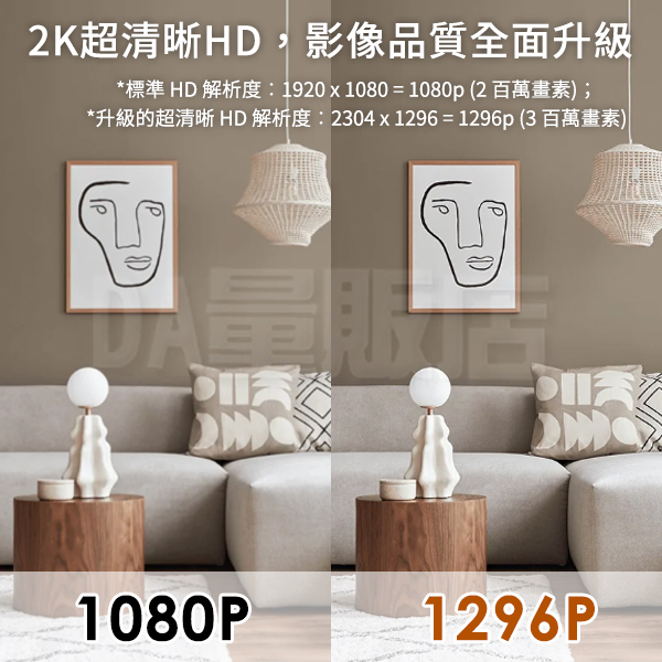 小米 智慧攝影機 C300 台灣版 2K 超高清 網路攝影機 攝像機 保固一年 product thumbnail 3