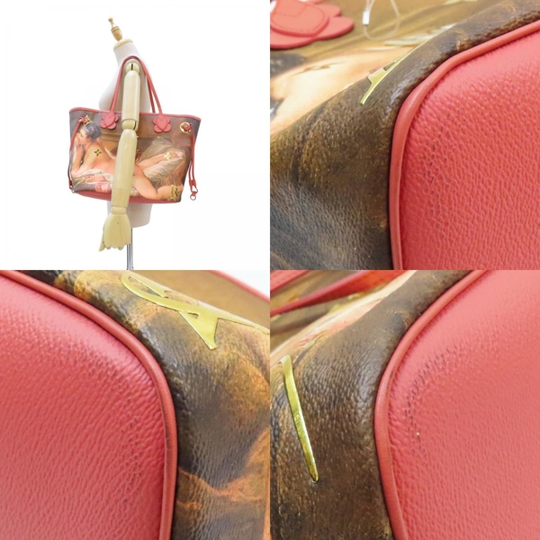 【二手名牌BRAND OFF】LOUIS VUITTON 路易威登 Neverfull MM Masters Collection 托特包 M43357 product thumbnail 9