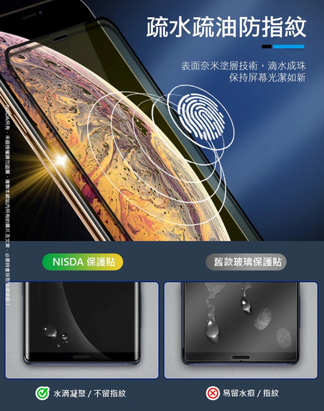 NISDA for iPhone 14 Pro 6.1 降藍光9H滿版玻璃保護貼 product thumbnail 3