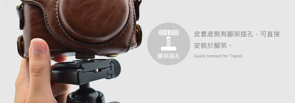 【福笙】SONY A6000 A6300 A6500 +16-50mm 二件式 復古皮套 相機包 附肩背帶