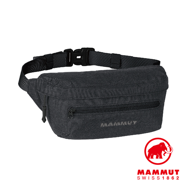 Mammut 長毛象 Classic Bumbag Melange 經典混色隨身腰包 2L 黑色 #2520-00631