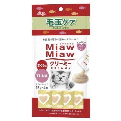 『寵喵樂旗艦店』【單包】日本AIXIA 愛喜雅《Miaw妙喵肉泥系列》15g*4入/包 貓零食 多種口味任選 product thumbnail 8