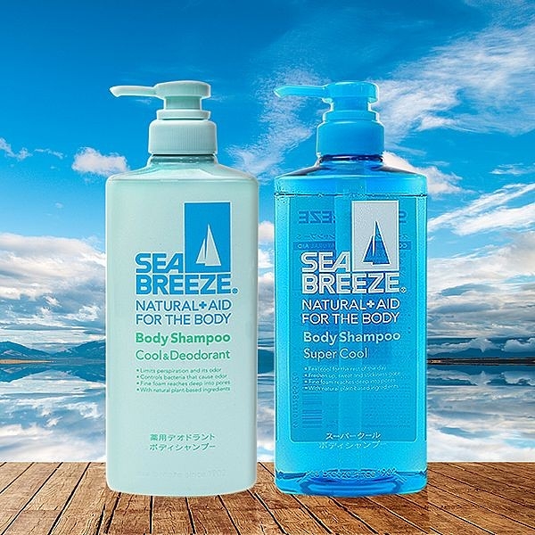 SHISEIDO 資生堂 SEA BREEZE海洋微風清香沐浴乳／沐浴洗髮露(600ml) 款式可選【小三美日】 D866113