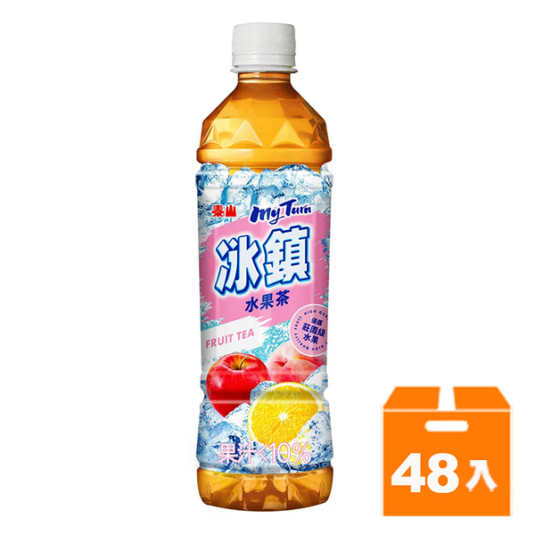 泰山 冰鎮 水果茶 535ml (24入)x2箱【康鄰超市】