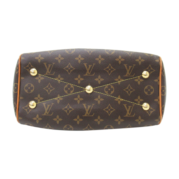 【二手名牌BRAND OFF】LOUIS VUITTON LV 路易威登 原花 帆布 Tivoli PM 手提包 金扣 M40143 product thumbnail 4