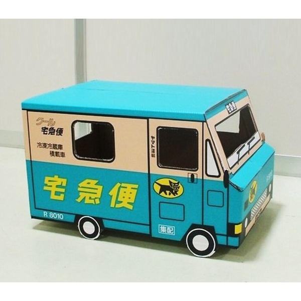 黑貓宅急便 紙箱 貨車 寵物房 造型紙箱 DIY 貓房子 寵物房子 貓奴 寵物 卡車紙箱 日本進口 日本