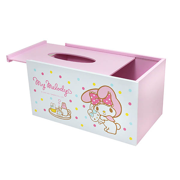 【震撼精品百貨】My Melody 美樂蒂~美樂蒂粉彩面紙收納盒